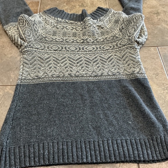 Royal Robbins Charcoal and light grey Patterned Sweater - Picture 4 of 5